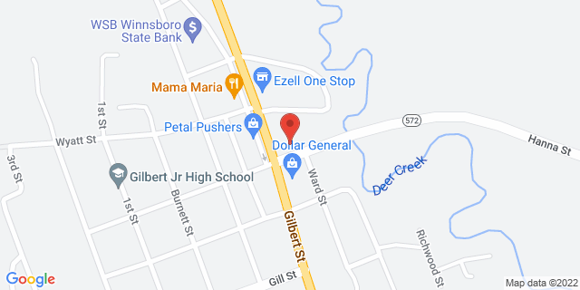 7589 Gilbert St, Gilbert, Louisiana, LA, 71336-9998 Map