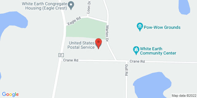 26246 Crane Rd, White Earth, Minnesota, MN, 56591-9998 Map