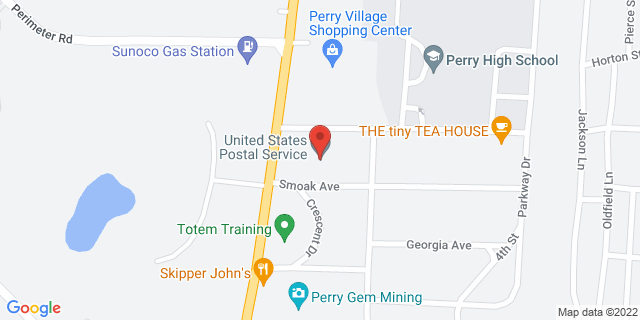 1400 Macon Rd, Perry, Georgia, GA, 31069-9998 Map