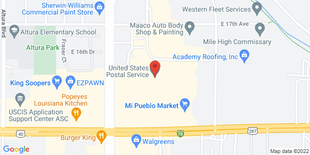 15355 E Colfax Ave Unit A, Aurora, Colorado, CO, 80011-9998 Map