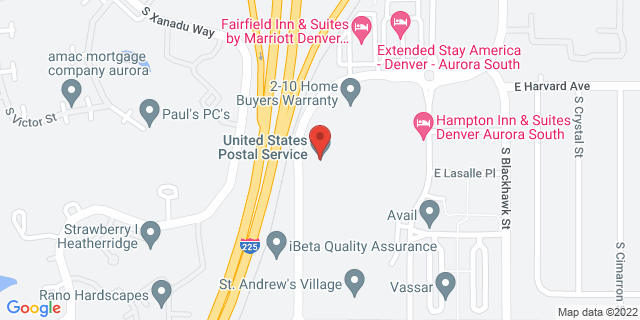 2500 S Abilene St, Aurora, Colorado, CO, 80014-9998 Map