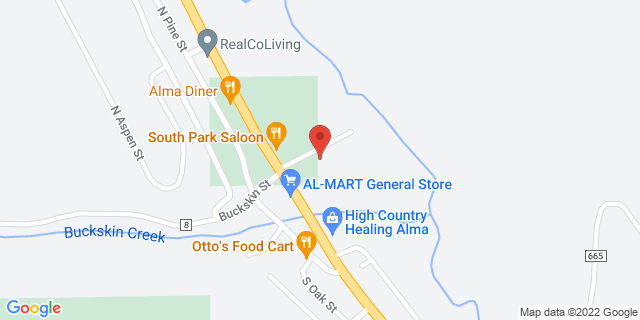 30 E Buckskin Rd, Alma, Colorado, CO, 80420-9900 Map