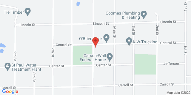 719 Central St, Saint Paul, Kansas, KS, 66771-9998 Map