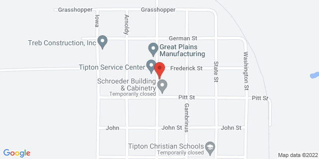 506 Main St, Tipton, Kansas, KS, 67485-9700 Map