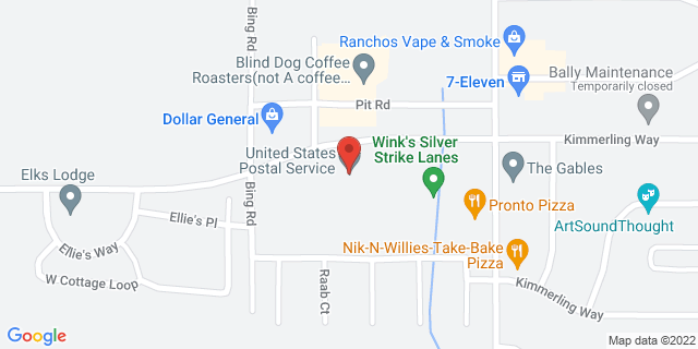 1271 Kimmerling Rd, Gardnerville, Nevada, NV, 89460-0800 Map