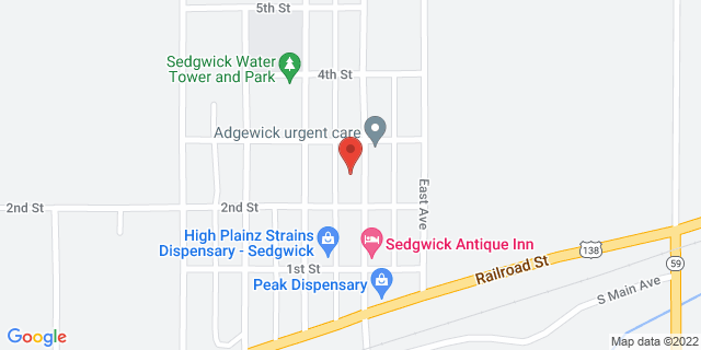 211 Main Ave, Sedgwick, Colorado, CO, 80749-9998 Map