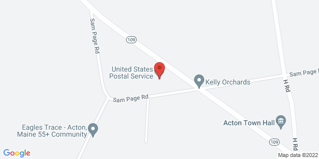 179 Sam Page Rd, Acton, Maine, ME, 04001-9998 Map