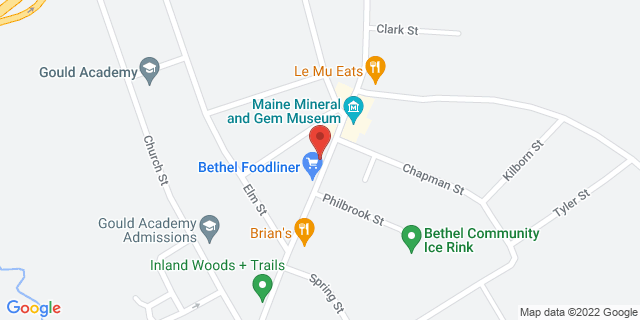 82 Main St, Bethel, Maine, ME, 04217-9998 Map