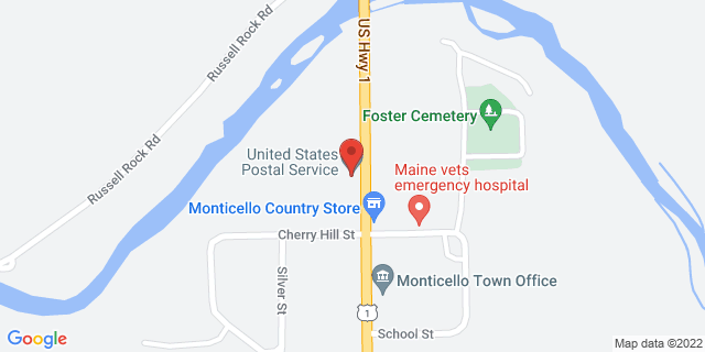 428 Us Route 1, Monticello, Maine, ME, 04760-9998 Map