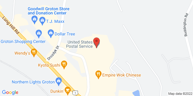 100 Plaza Ct, Groton, Connecticut, CT, 06340-9998 Map