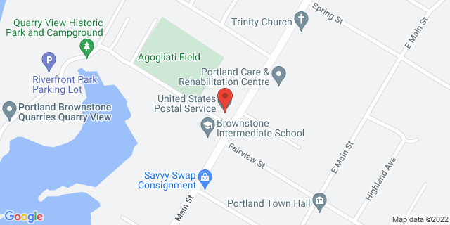 320 Main St, Portland, Connecticut, CT, 06480-9998 Map