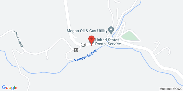 6657 N Calhoun Hwy, Big Springs, West Virginia, WV, 26137-9998 Map