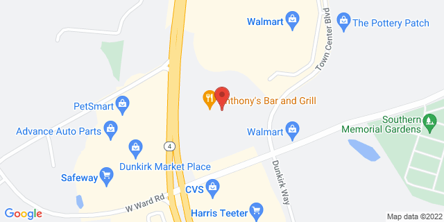 10383 Southern Maryland Blvd, Dunkirk, Maryland, MD, 20754-9998 Map