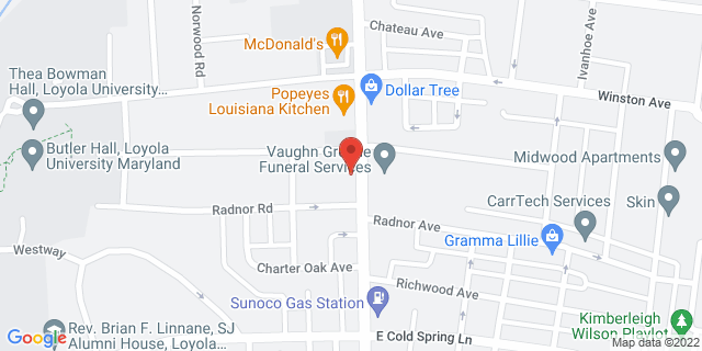 4904 York Rd, Baltimore, Maryland, MD, 21212-9998 Map