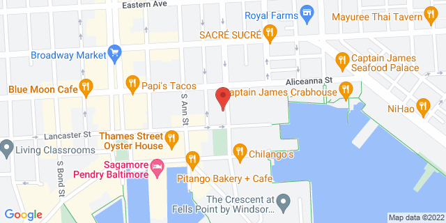 714 S Wolfe St, Baltimore, Maryland, MD, 21231-9998 Map