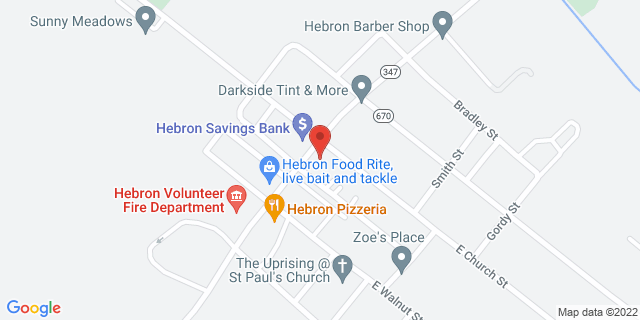 102 N Main St, Hebron, Maryland, MD, 21830-9998 Map