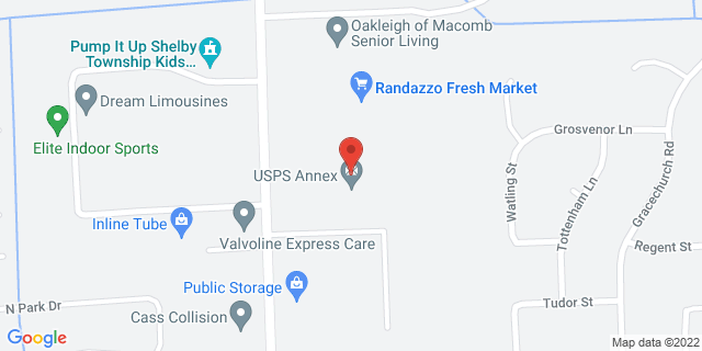 15285 Samohin Dr, Macomb, Michigan, MI, 48044-9991 Map