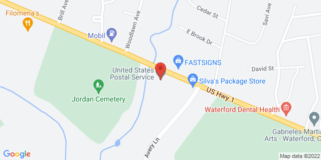 222 Boston Post Rd, Waterford, Connecticut, CT, 06385-9998 Map