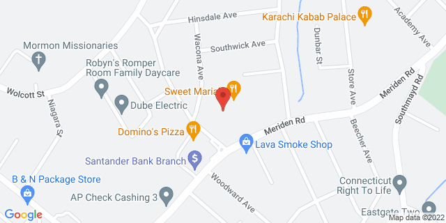 159 Manor Ave Ste 6, Waterbury, Connecticut, CT, 06705-9998 Map