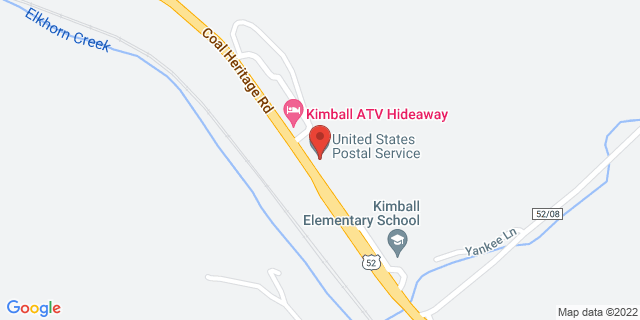 28499 Coal Heritage Rd, Kimball, West Virginia, WV, 24853-9998 Map