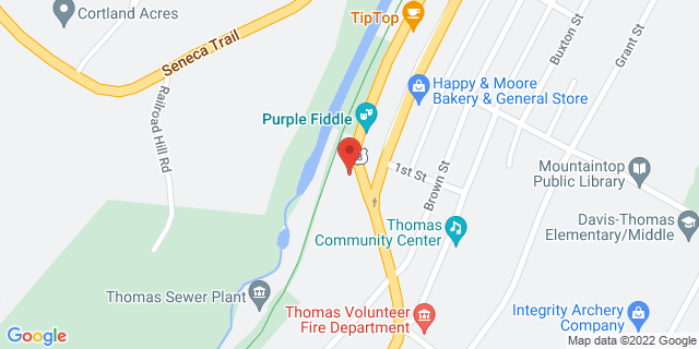 51 East Ave, Thomas, West Virginia, WV, 26292-9998 Map