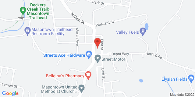 20 N Main St, Masontown, West Virginia, WV, 26542-9998 Map