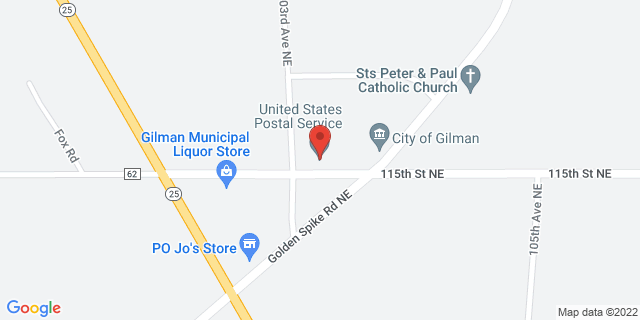 10321 115Th St Ne, Gilman, Minnesota, MN, 56333-4500 Map