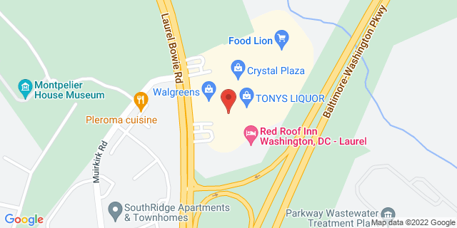 12625 Laurel Bowie Rd, Laurel, Maryland, MD, 20708-9998 Map