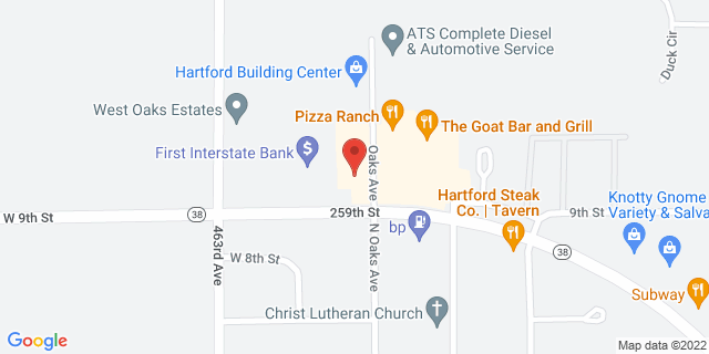 901 N Oaks Ave, Hartford, South Dakota, SD, 57033-9998 Map