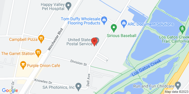 1587 Dell Ave, Campbell, California, CA, 95008-6903 Map