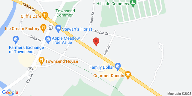 227 Main St, Townsend, Massachusetts, MA, 01469-9998 Map