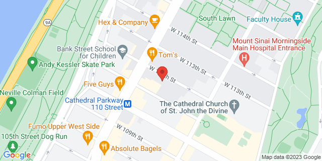 534 W 112Th St, New York, New York, NY, 10025-9991 Map