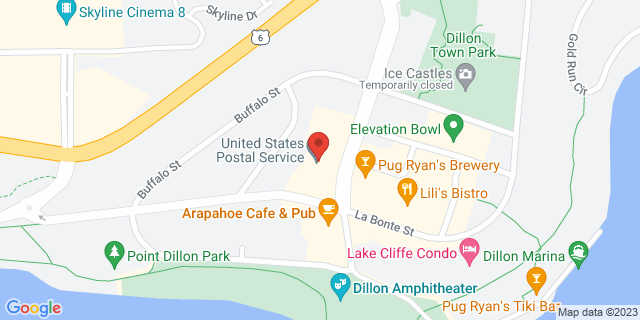 500 Lake Dillon Dr, Dillon, Colorado, CO, 80435-9998 Map