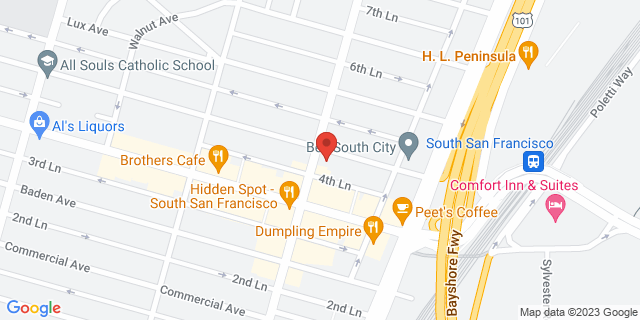 322 Linden Ave, South San Francisco, California, CA, 94080-9991 Map