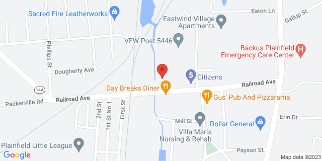 42 Railroad Ave, Plainfield, Connecticut, CT, 06374-9998 Map