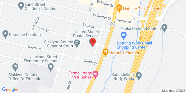 401 S Broadway St, Yreka, California, CA, 96097-9998 Map