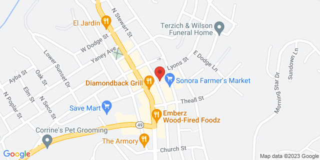 83 S Stewart St Frnt, Sonora, California, CA, 95370-9997 Map