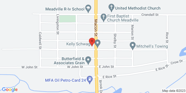 212 S Macon St, Meadville, Missouri, MO, 64659-9998 Map