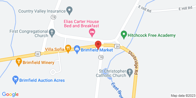 1 Main St, Brimfield, Massachusetts, MA, 01010-9998 Map