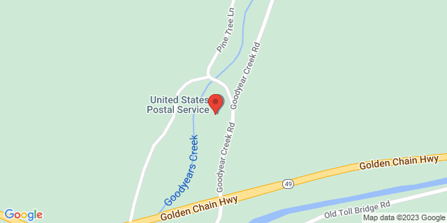 22 Post Office Spur, Goodyears Bar, California, CA, 95944-9998 Map