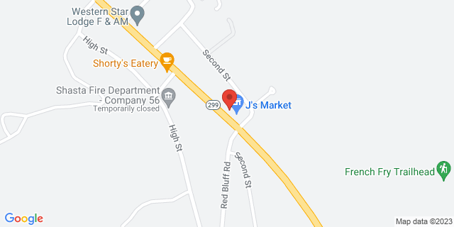 15430 State Highway 299 W, Shasta, California, CA, 96087-9998 Map