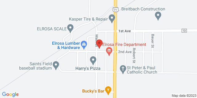 116 Main St, Elrosa, Minnesota, MN, 56325-4600 Map