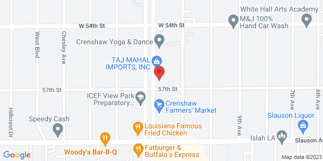 5472 Crenshaw Blvd, Los Angeles, California, CA, 90043-9998 Map