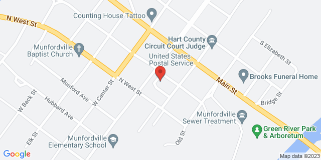 215 S Washington St, Munfordville, Kentucky, KY, 42765-9998 Map