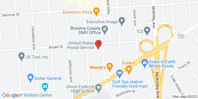 200 Washington Ave, Endicott, New York, NY, 13760-9998 Map