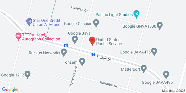 209 E Java Dr, Sunnyvale, California, CA, 94089-9998 Map