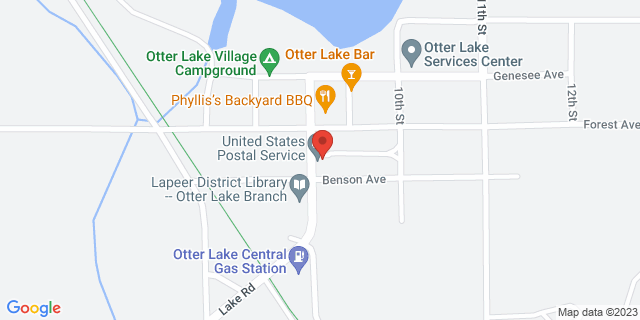 6384 Detroit St, Otter Lake, Michigan, MI, 48464-9998 Map