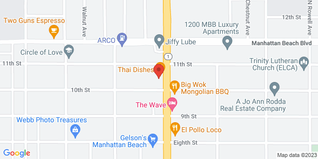 1007 N Sepulveda Blvd, Manhattan Beach, California, CA, 90266-9998 Map