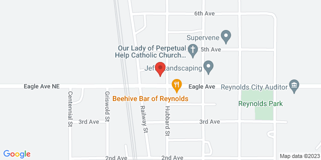 321 4Th Ave, Reynolds, North Dakota, ND, 58275-9998 Map