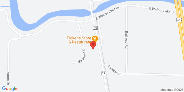 126 Railroad St, Pickens, Arkansas, AR, 71662-9998 Map